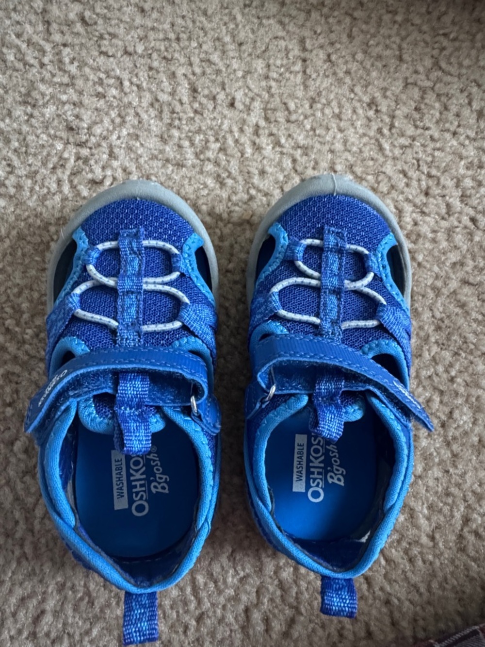 OshKosh B'gosh Bright Blue Kids' Athletic Sandals